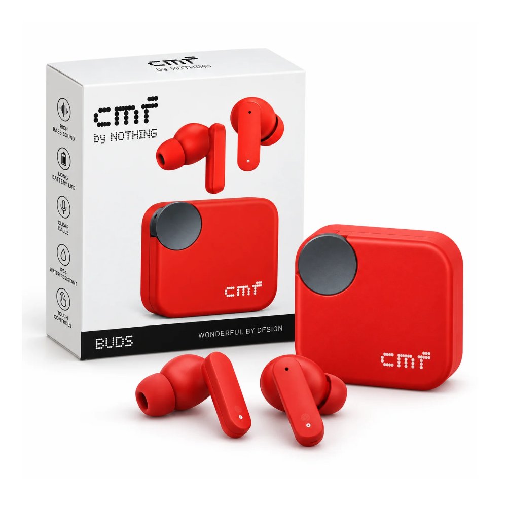 Premium Sound, Powerful ANC – CMF by Nothing Buds with 12.4mm Bass Driver & Long Battery Life
