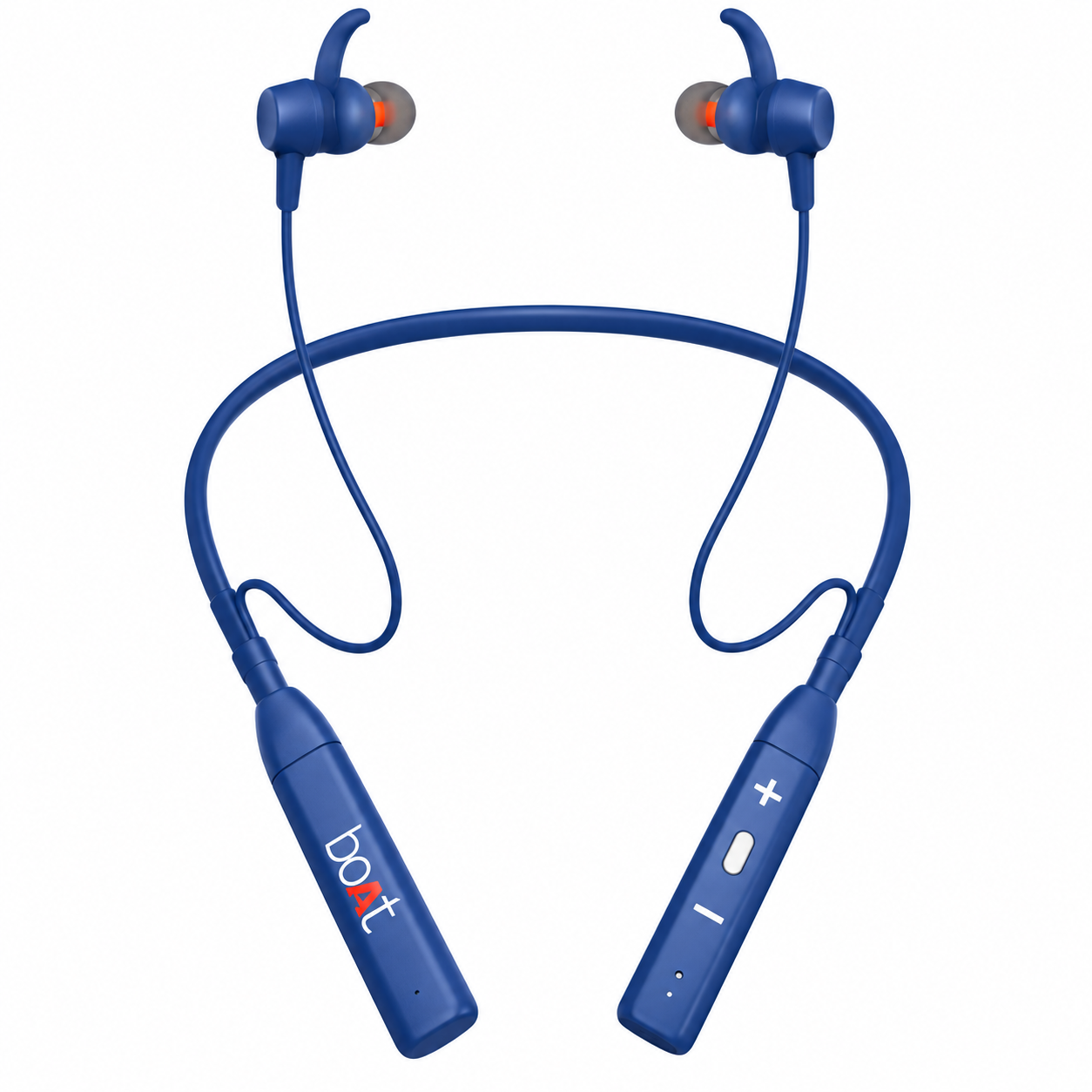 boAt Rockerz D 35 Wireless Bluetooth Neckband Earphones – 220mAh Battery, Type-C Fast Charging, 250 Hours Standby, Blue