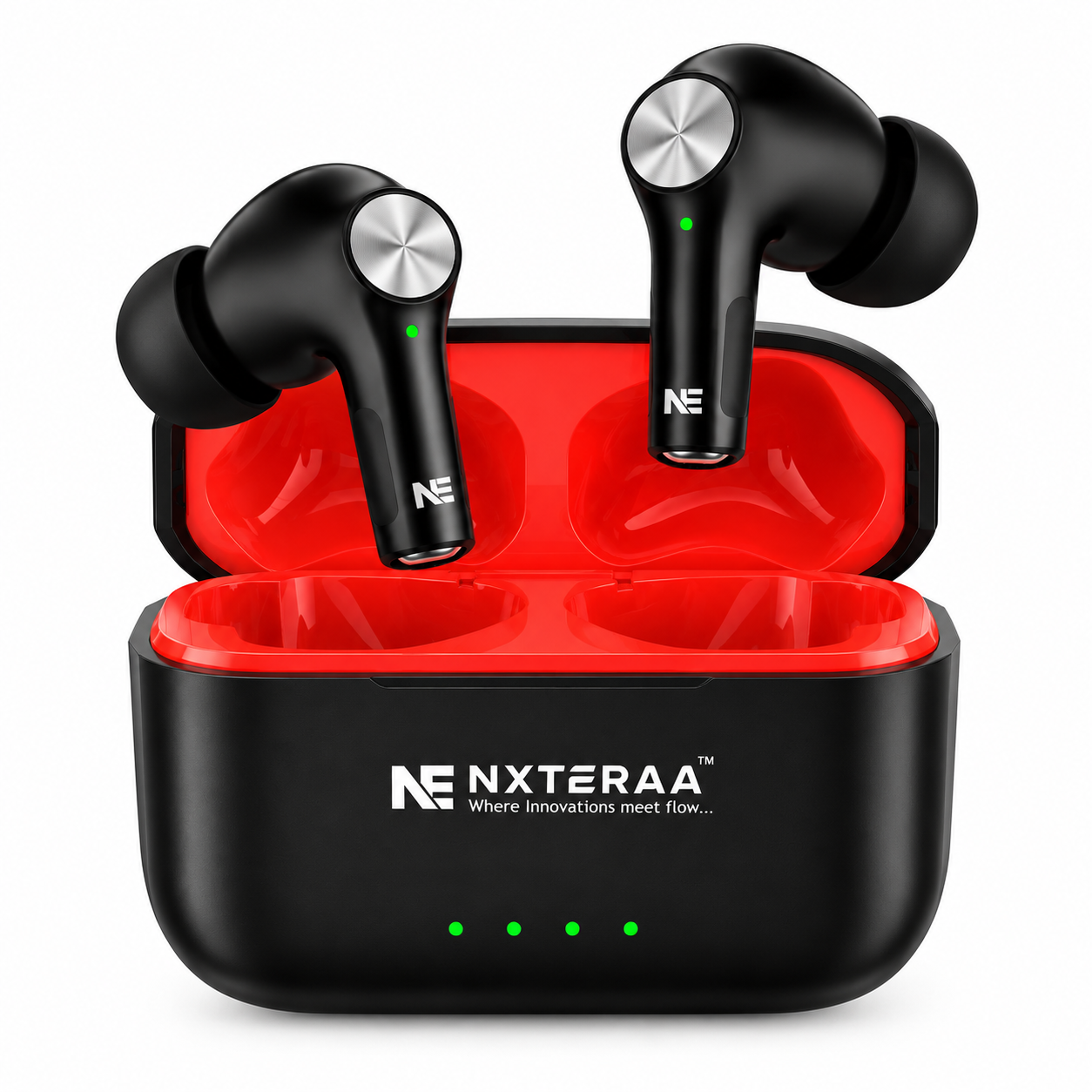 NEXTERAA Coolpods 30 AP-999 True Wireless Earbuds – 38 Hrs Playtime, Bluetooth 5.4, Extra Bass & Touch Control