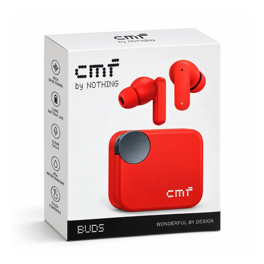 Premium Sound, Powerful ANC – CMF by Nothing Buds with 12.4mm Bass Driver & Long Battery Life