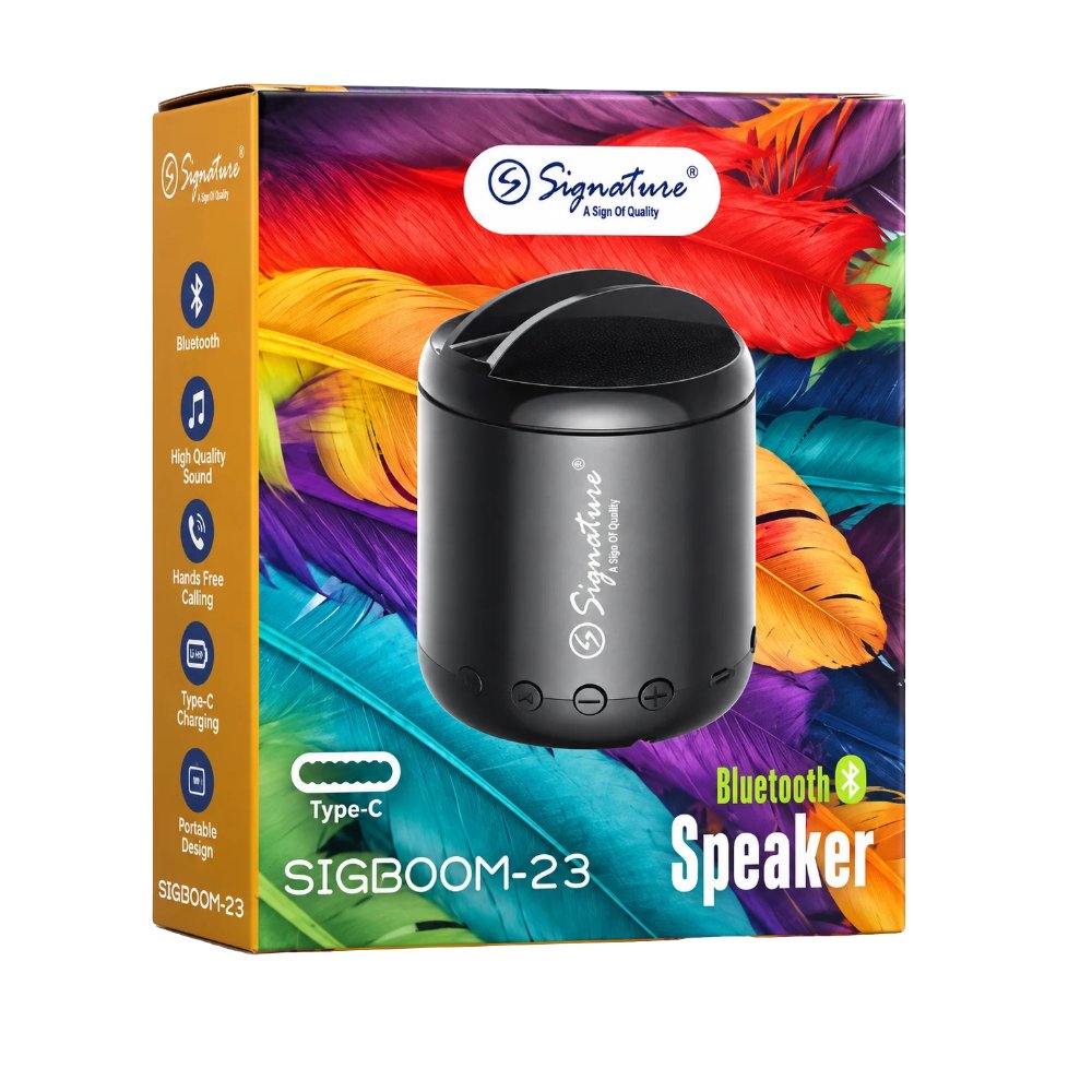 Small Size, Powerful Sound – Signature Sigboom-23 for Music Anywhere!