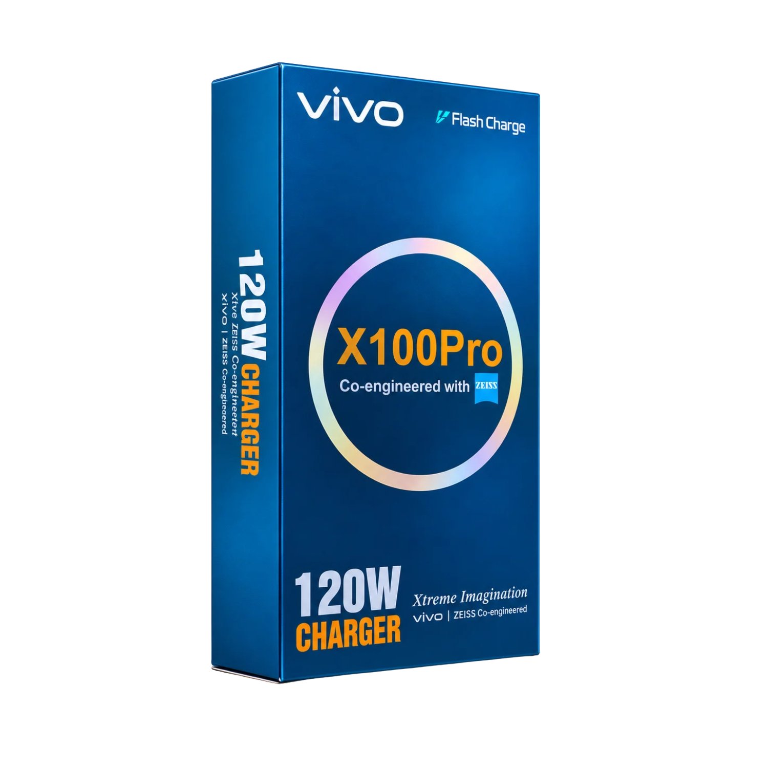120W Flash Charger for Vivo X100 Pro with USB-A to Type-C Cable – Fast Charging Adapter