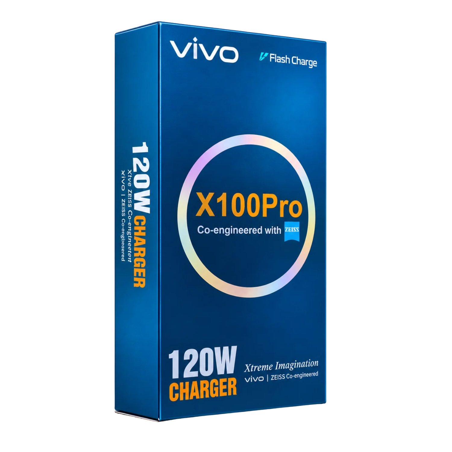 120W Flash Charger for Vivo X100 Pro with USB-A to Type-C Cable – Fast Charging Adapter