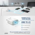 ERD TC-21 5V 2Amp Fast Charging Mobile Charger
