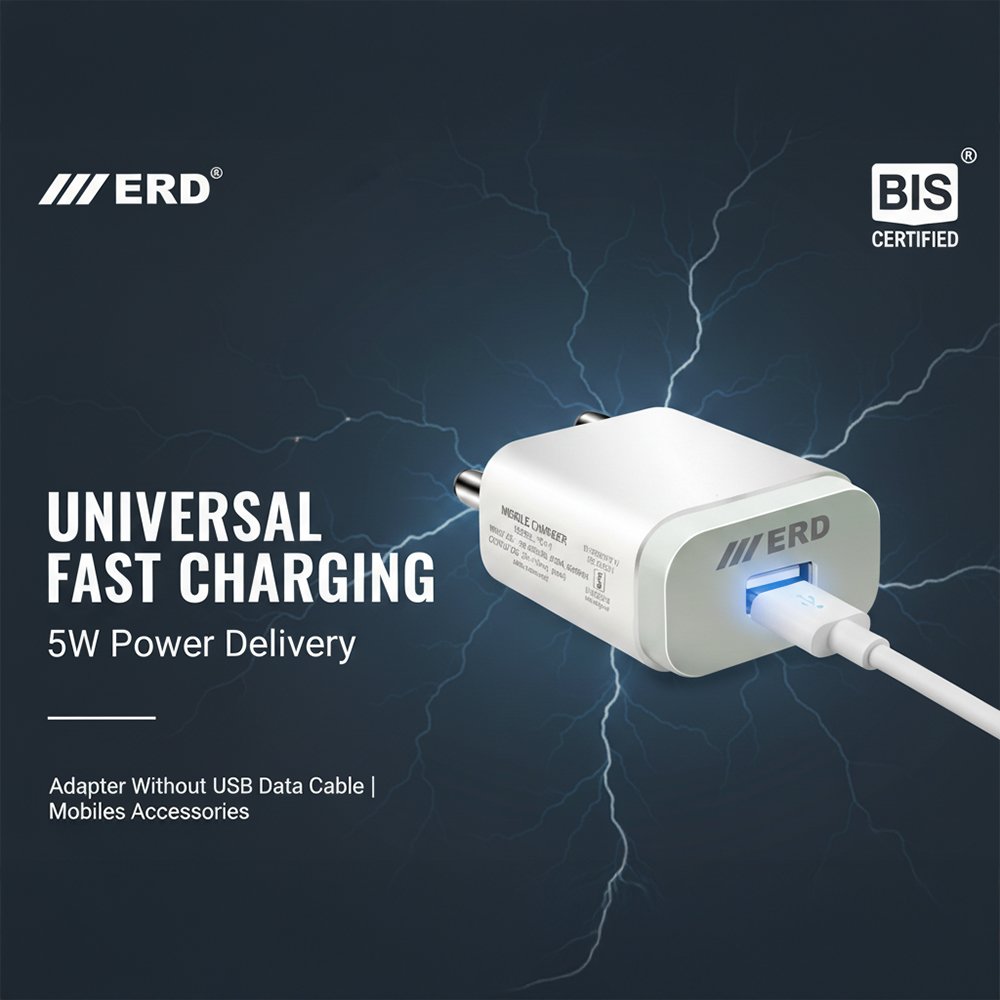 erd-tc-11-5w-fast-charging-cable ERD TC-11 5W Fast Charging Adapter