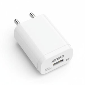 ERD 33W fast charger white model on white background